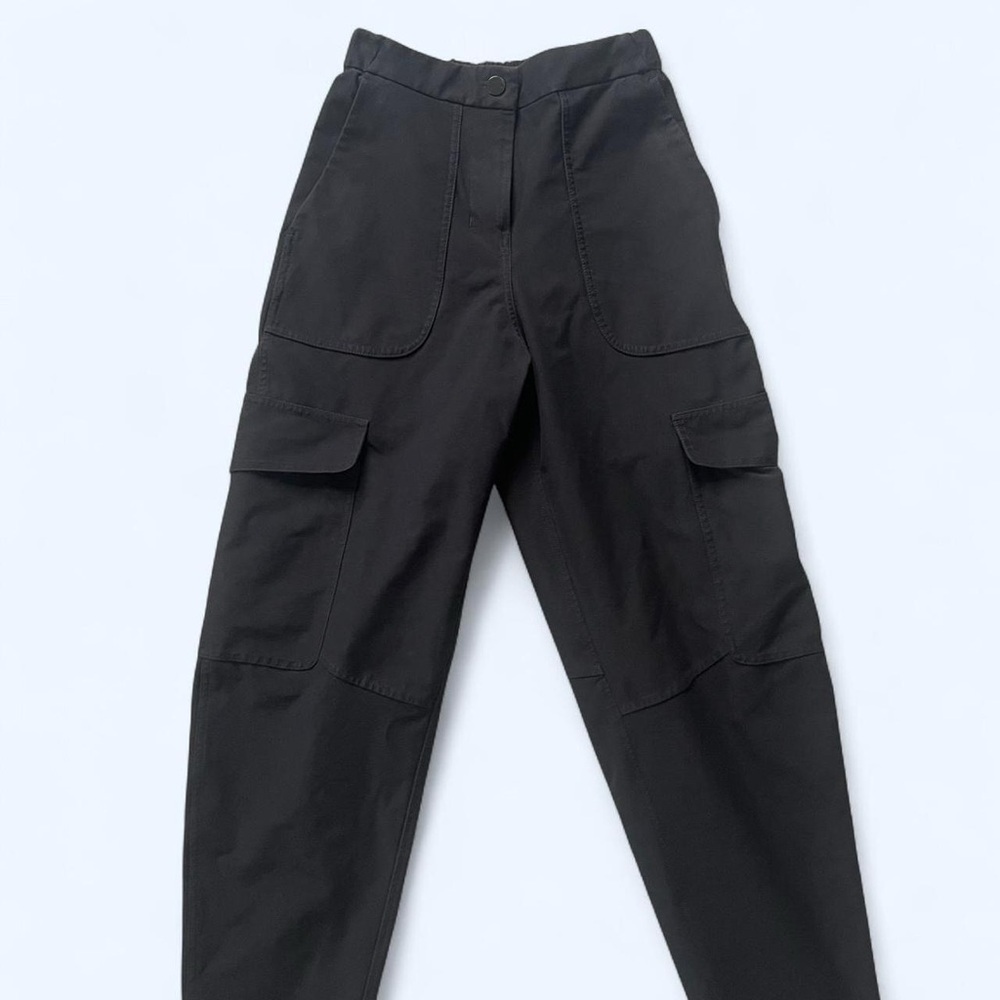 Lululemon Stretch High-Rise Cargo Pants in Black Size 24